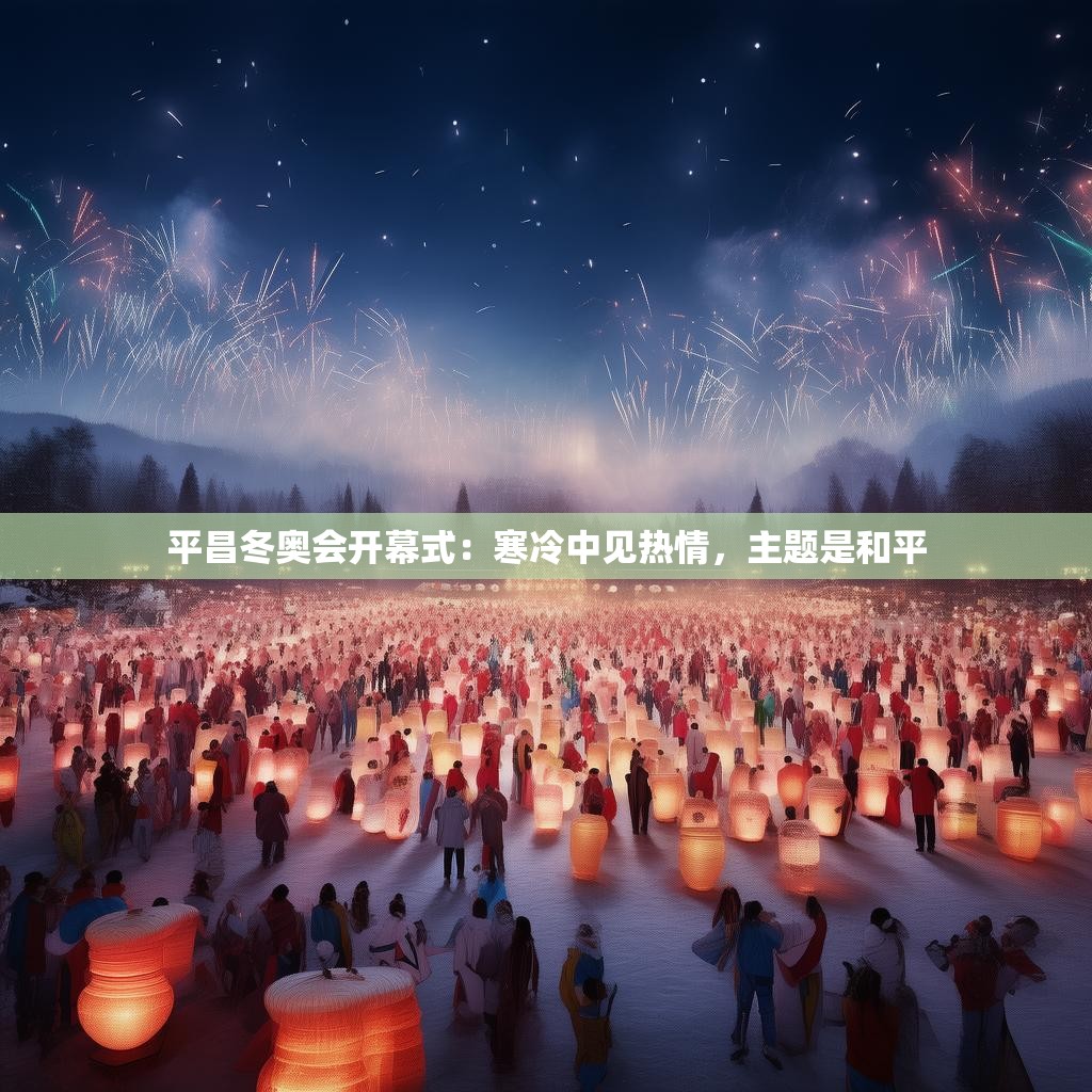 平昌冬奥会开幕式：寒冷中见热情，主题是和平