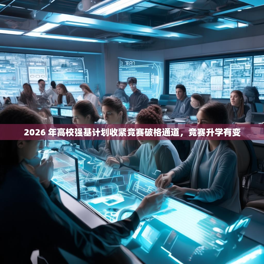 详细阅读:2026 年高校强基计划收紧竞赛破格通道,竞赛升学有变 2026 年高校强基计划收紧竞赛破格通道,竞赛升学有变
