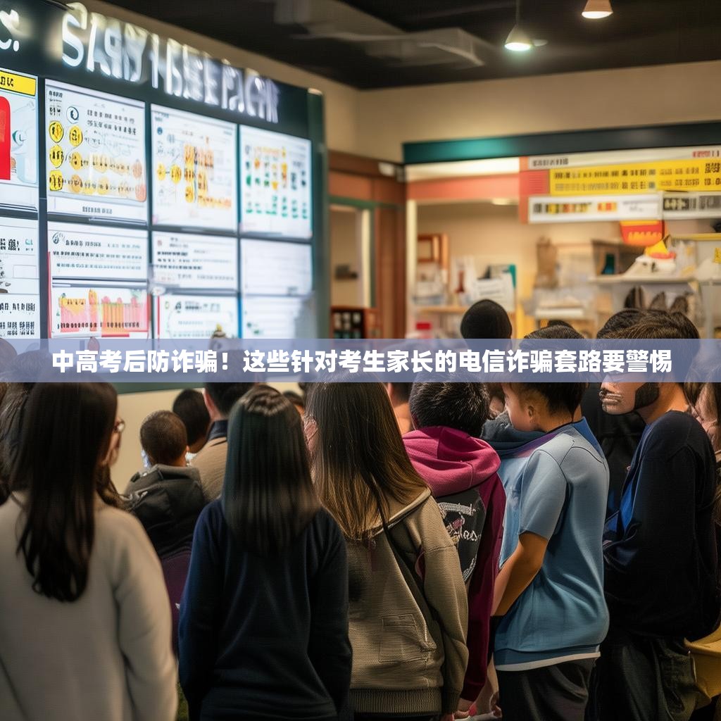 详细阅读:中高考后防诈骗!这些针对考生家长的电信诈骗套路要警惕 中高考后防诈骗!这些针对考生家长的电信诈骗套路要警惕